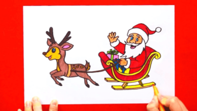 Drawing:5jhkhs4kcze= Santa's Sleigh