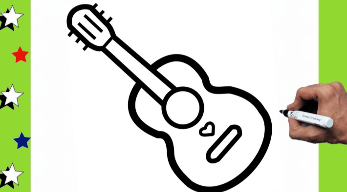 Drawing:6yxuhktgyse= Guitar