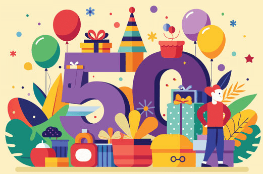 Clip Art:65gvx5yld7s= 50TH Birthday