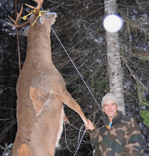 Man Dressed as Deer Gets Shot