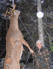 Man Dressed as Deer Gets Shot