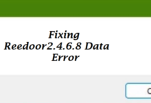 Reedoor2.4.6.8 Data Error: Common Issues and Fixes