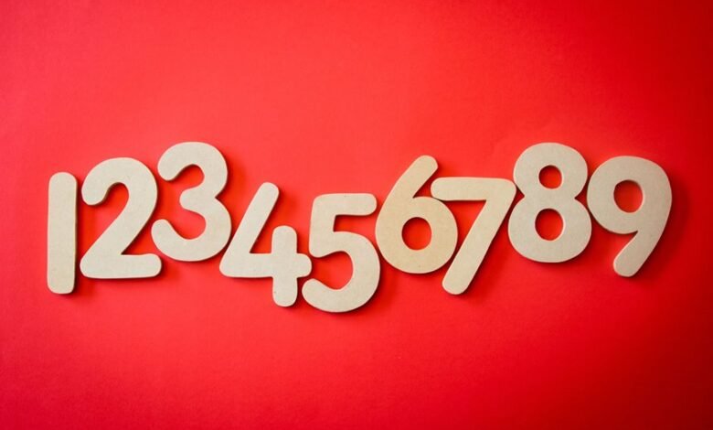 list of several phone numbers collected